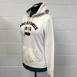 BOGO 🆓 Abercrombie stained hoodie juniors large